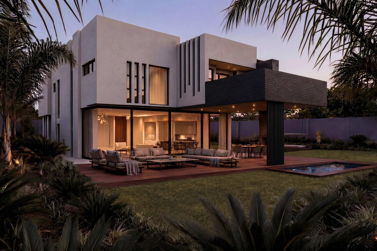 Limestone development exterior
